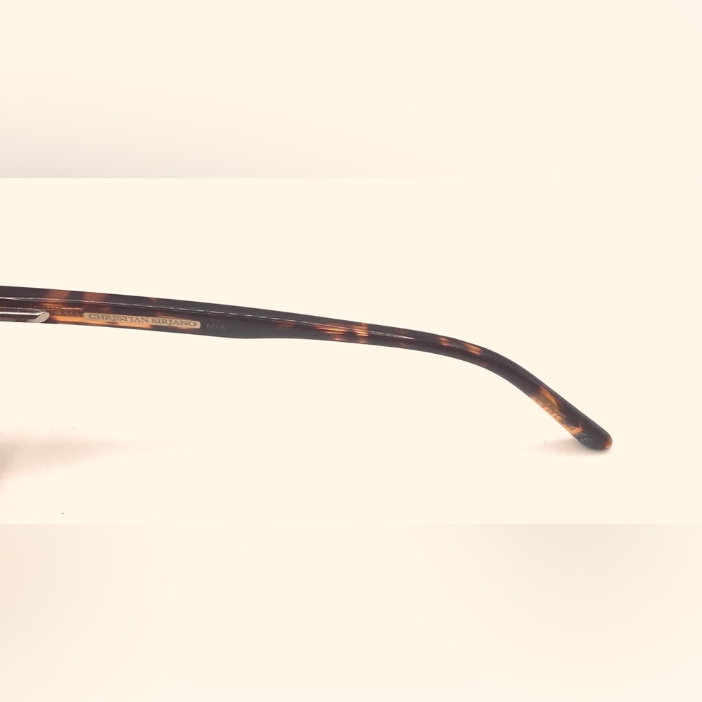 christian Soriano Tortoise Oval Sunglasses Frames Only - Picture 7 of 8